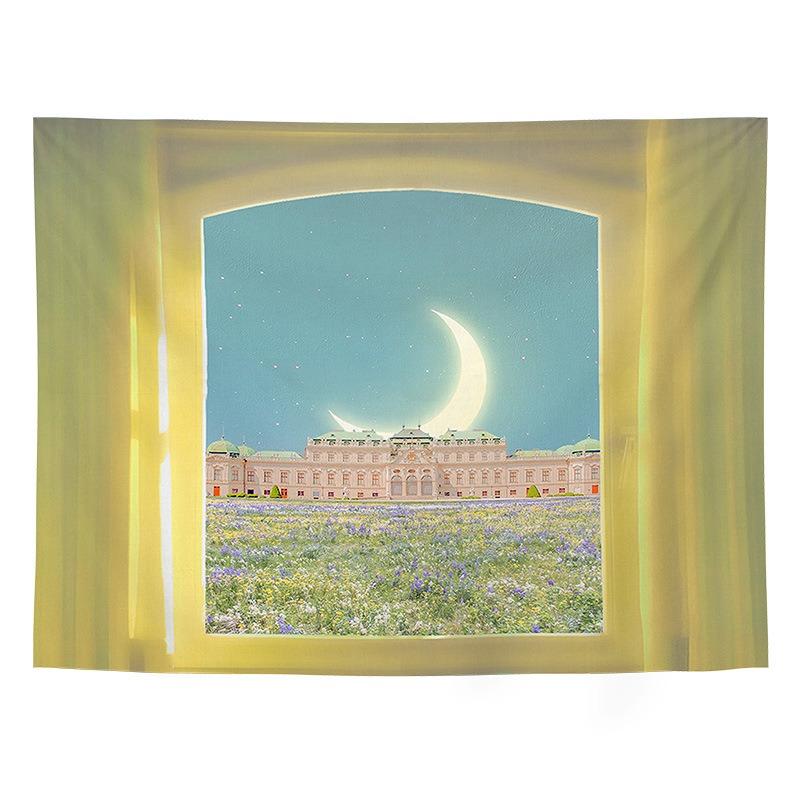 Ниша Искусство Декоративная Живопись Фон Подвесная Ткань Домашнее Настенное Украшение — фото 4