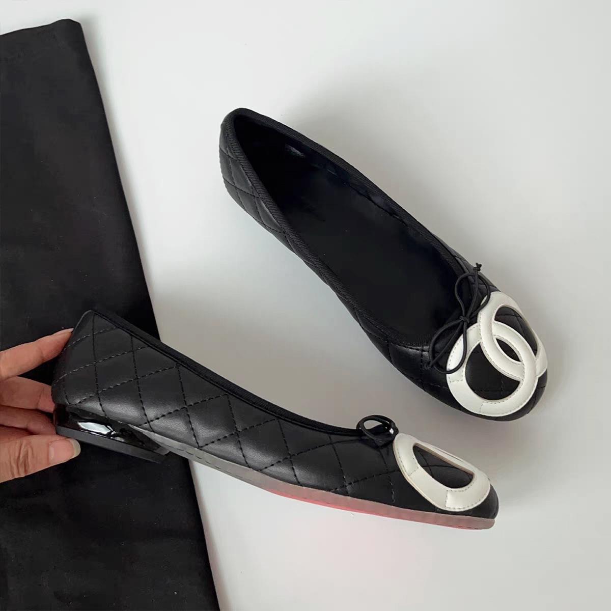 

Версия из овчины~ 5 см небольшое увеличение внутренней высоты маленький ароматный ветер ромб одинарная обувь женская французская ретро повседневная балетки 40