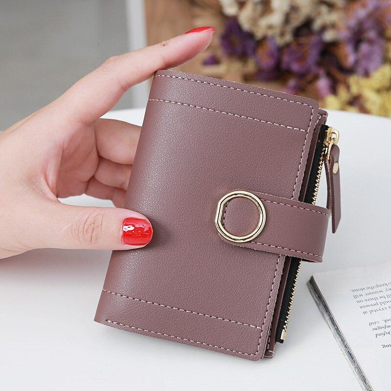 simple leather purse