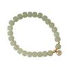 Natural Hetian Jade diy Design14k Gold-plated fashion women's bracelet jewelry, bulk discounts available