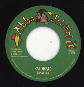 

7inch Record DANNY RED SCRUFF Baldhead Baldhead Dub AJ009 Ababajahnoi UK 2025 UK Reggae Ska Dub