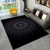Bohemia Mandala Geometric Area Rug,Carpet Rug for Home Living Room Bedroom Sofa Doormat Kitchen Decor,Kid Non-slip Floor Mats