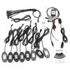8 Pcs RGB LED Car SUV Chassis Decoration Lights Rock Lamps Bluetooth APP Control