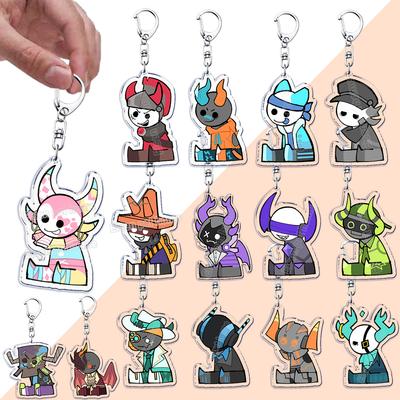 Popular Video Games Keychains for Accessories Bag Medkit Subspace Valk KeyChain Ring Jewelry Fans Gifts Cute Cartoon Keyrings