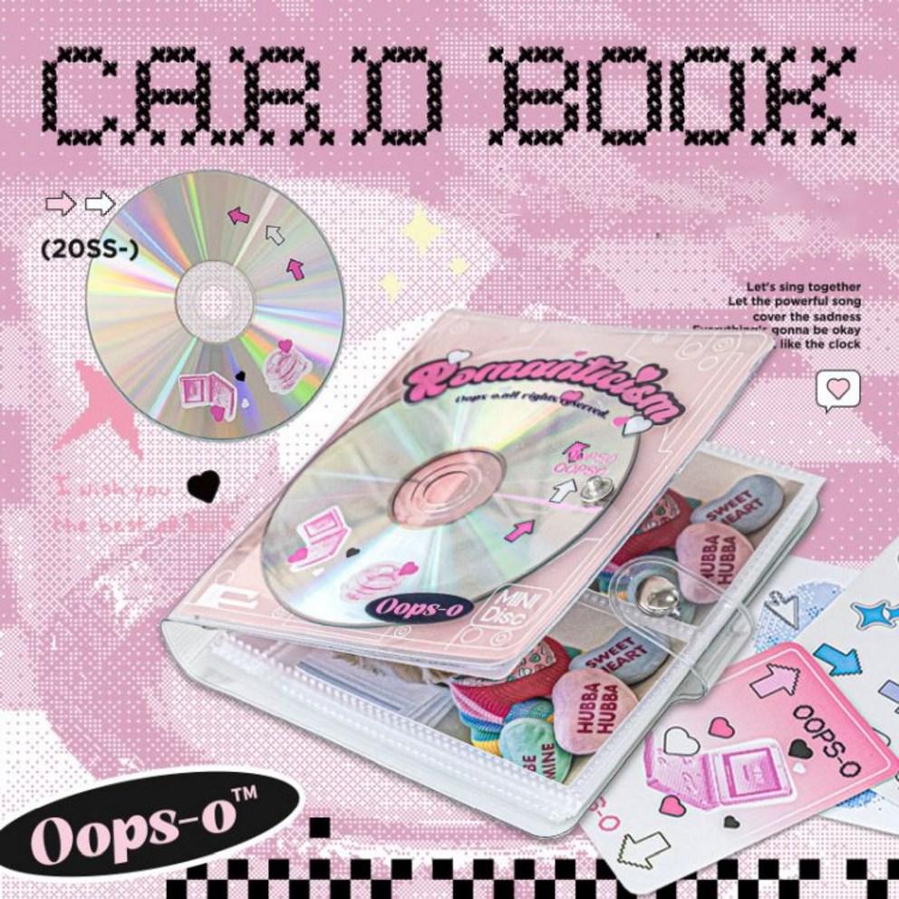 CD record style photo collector book, photo binder, photo card album, 3 color photo holder book, collector book, photo album, call book