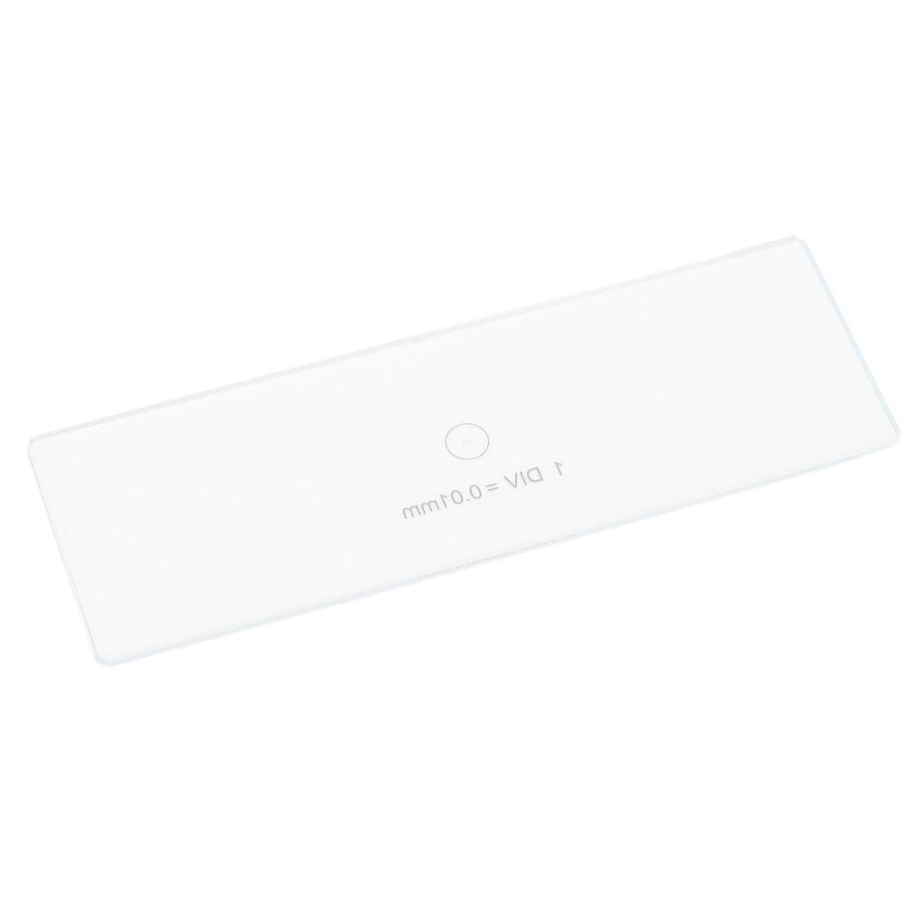 0.01mm Punct Reticul Microscop Camera Lamelă Placă Multifuncțională Reticul Riglă de Calibrare Precisă