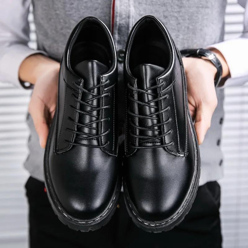 Men Leather Shoes Man Classic Business Dress Shoes Men Casual Sneaker Work Social Boots Formal Loafers Zapatos De Vestir Hombre