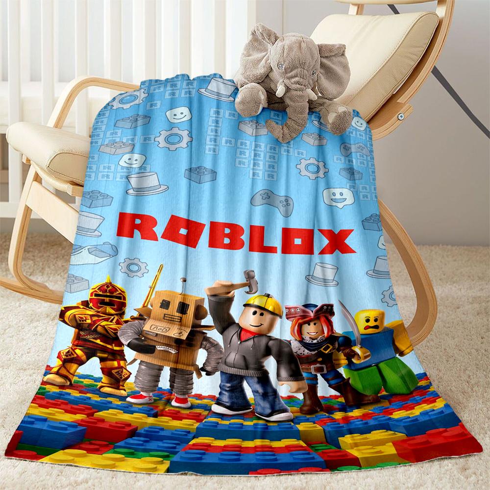 Roblox 46 Blanket Soft Warm Cozy Perfect for Office Chair Livingroom Bed Four Seasons Multipurpose Digital Print