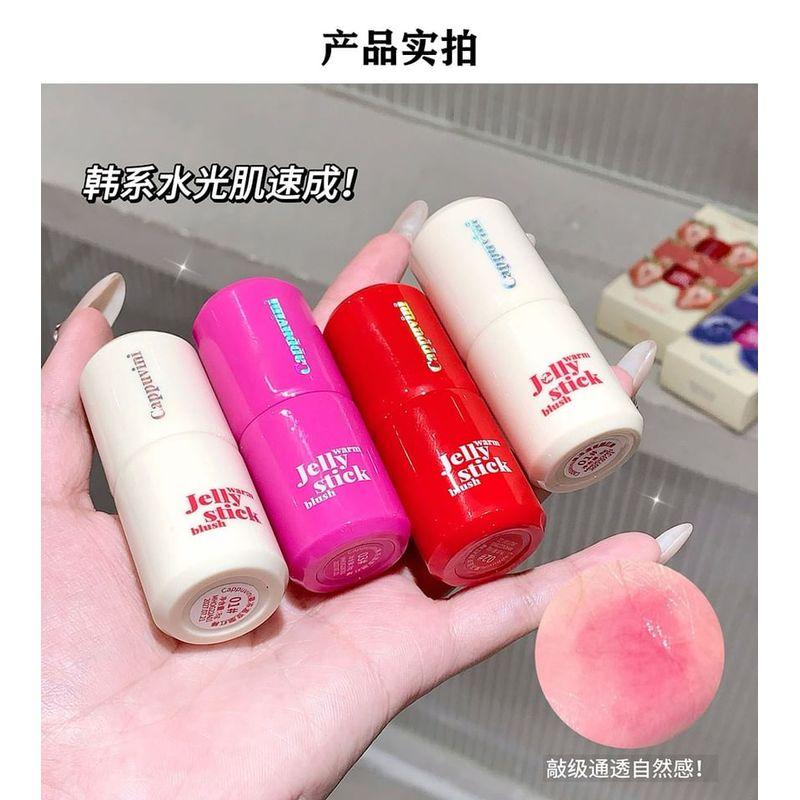 Cappuvini - Jelly Color-Changing Blush Stick - 3 Colors