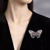 Exquisite Bestickte Schmetterlingsbrosche High-End Damen Elegant Retro Insekten-Corsage High-End Design Anstecknadel Anzugzubehör Anime-Pins