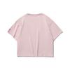 Li Ning x Disney Cartoon Print Loose Crew Neck Short Sleeve T-Shirt Women Tops Pink AHSR208-2