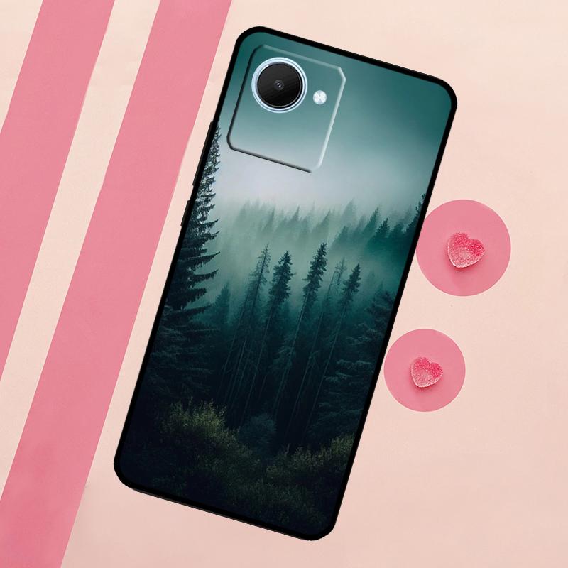 Beautiful Mountain Forest Nature For Realme C71 C55 C53 C67 C75 C61 C33 C63 C51 C65 10 11 12 13 14 15 Pro Plus GT7 Pro Case