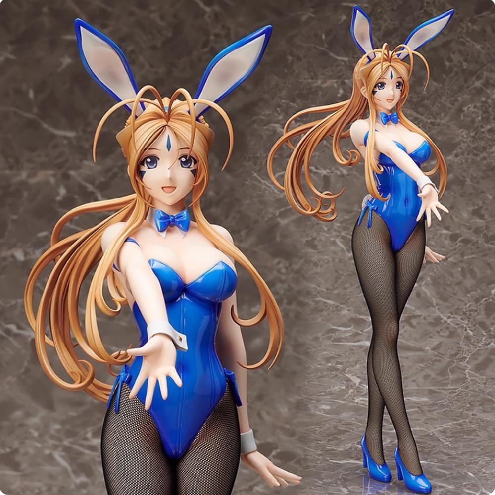 

45cm Oh My Goddess Belldandy B-style 1/4 Bunny Ver FREEing Japanese Anime PVC Action Figure Toy Game Collectible Model Doll without box