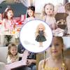 Simulation Ball-jointed Doll with Handbag Makeup Movable Joints Handmade Dolls Dress Up Toy Accessories Christmas Birthday