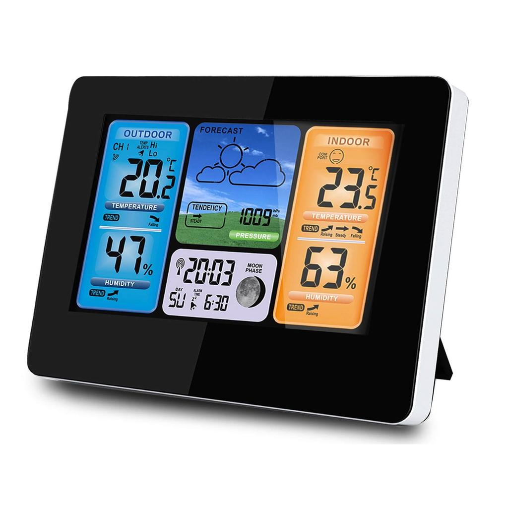 Weather Station With Display Bd-902 Black