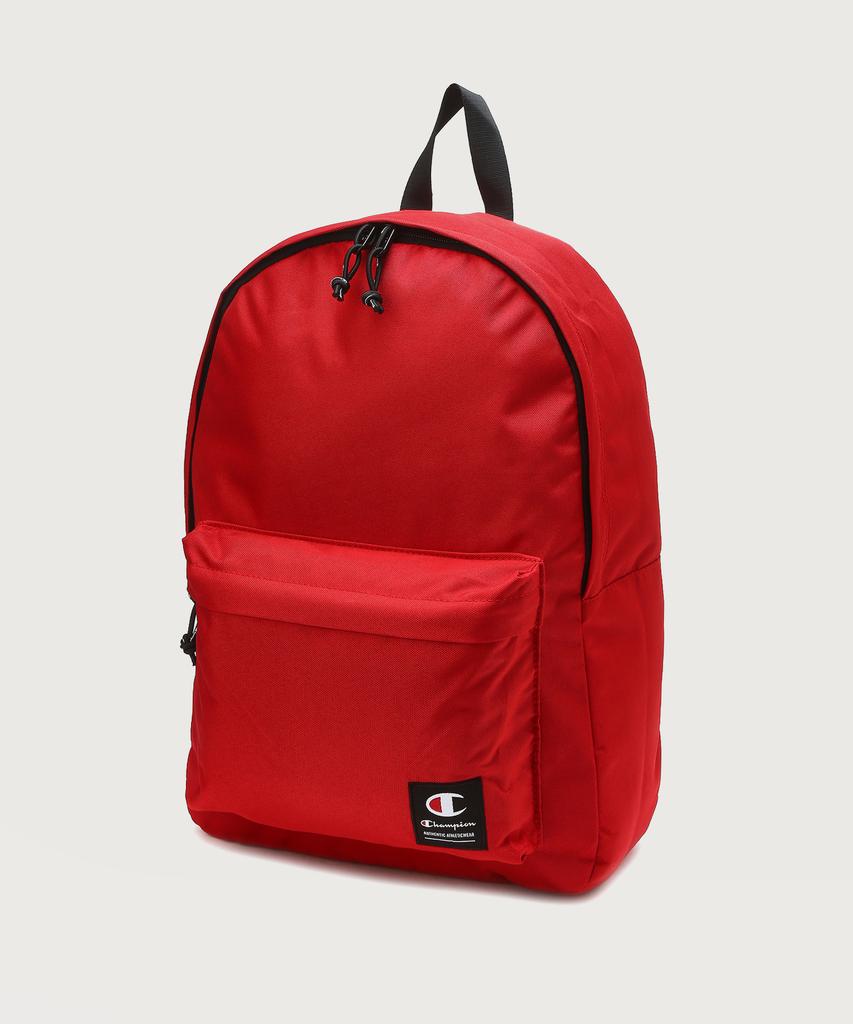Champion Logo Patch Backpack Normal Red