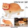 Children's Realistic Plush Cat Models: Bell, Fat, Orange, Farm, Hairless & Blue Cat - Cat Story Series