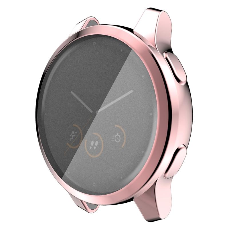 Case for  Vivoactive 4S 40mm TPU Clear Screen Protector All Around Case Overall Protective Cover