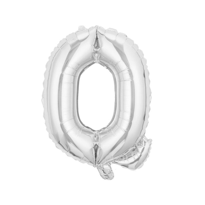 Skinny 32-Inch Rose Gold Letter Balloon Birthday Party Decoration Aluminum Film Balloon Silver Gold Helium Floating In The Air