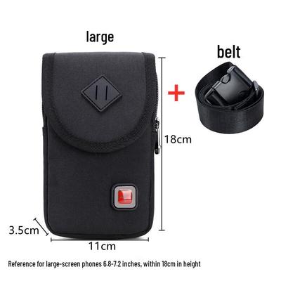 MDNG Swiss Waterproof Vertical Phone Belt Bag for Men