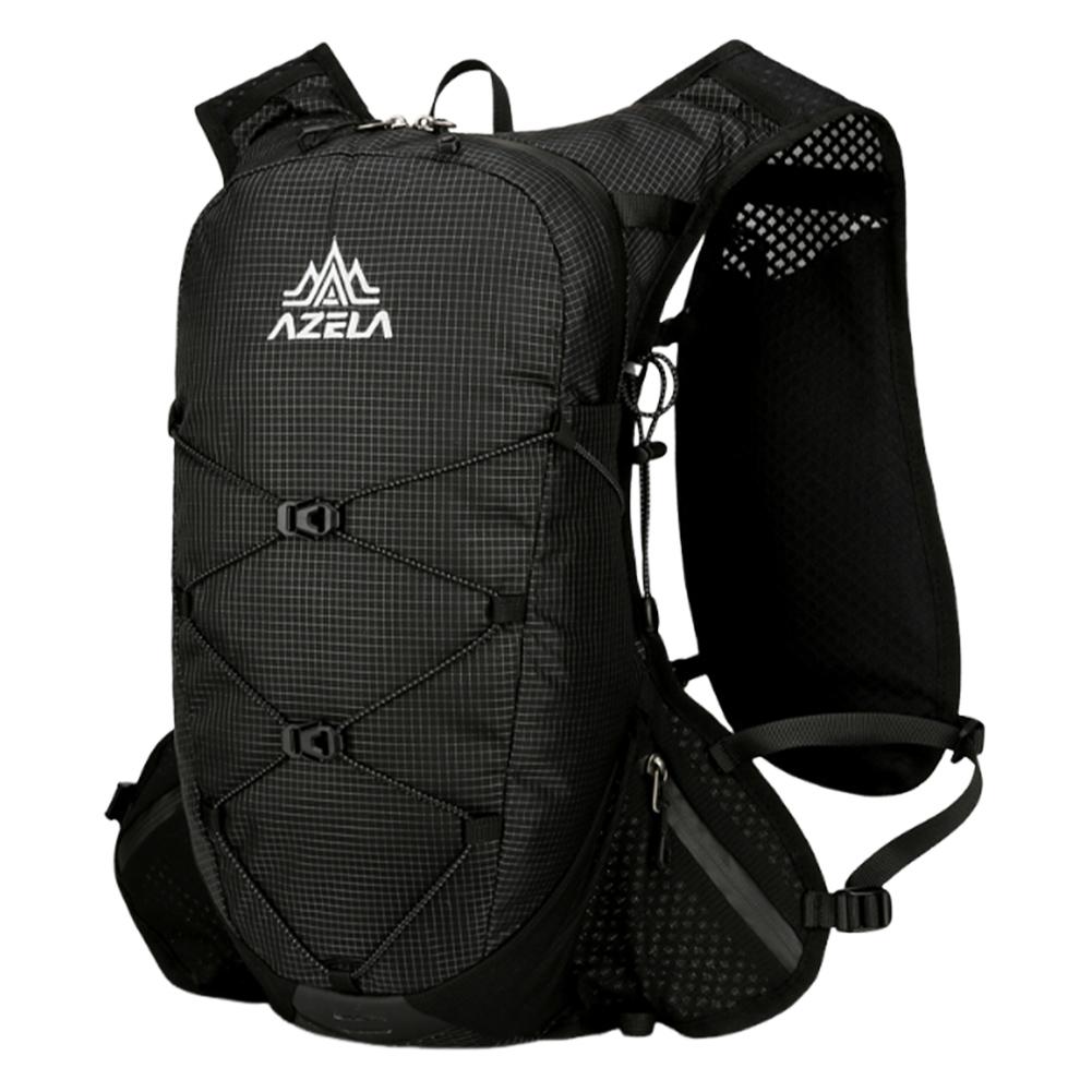 

Outdoor Mountaineering Backpack Large Capacity Hydration Vest Backpack Waterproof Casual Nylon Cycling Backpack Travel Trip Bag чорний