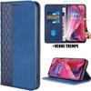 Case - OPPO - A54 5G - PU Leather - Navy Blue - Magnetic Closure