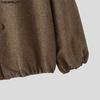INCERUN Oversized Men Long Sleeve One Button Casual Loose Cardigan Thin Kimono Tops
