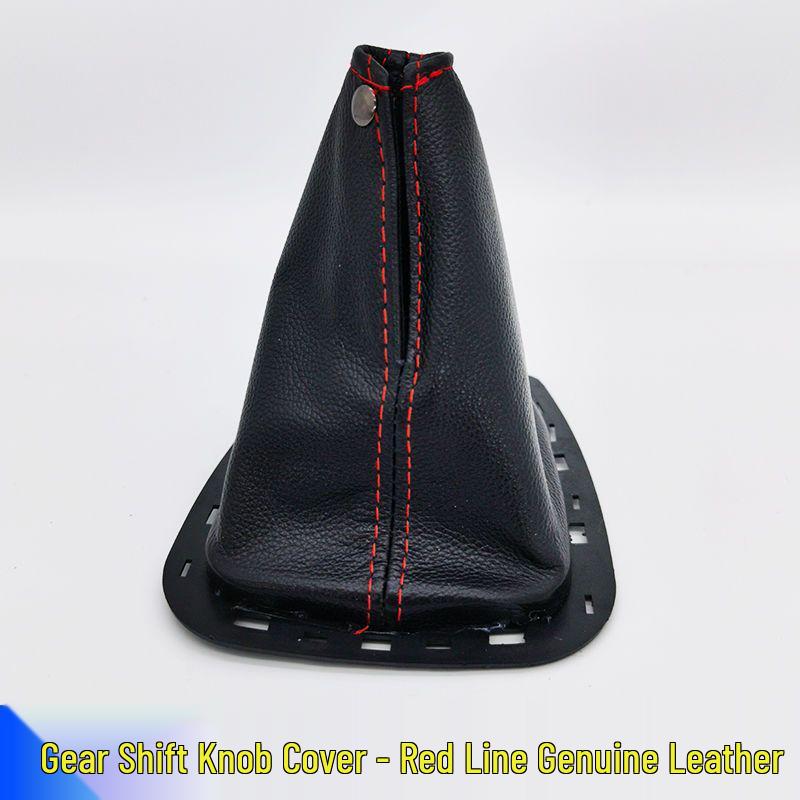 Leather Gear Shift, Handbrake, and Knob Covers for Baojun 510