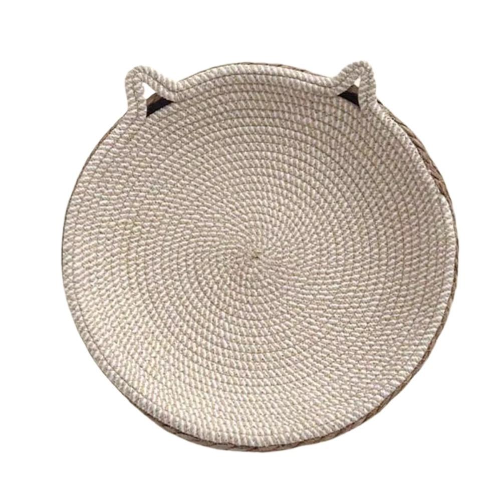 Handmade Vine Woven Cat Nest Large Size Seasonal Warmth Pad  Four Seasons Universal