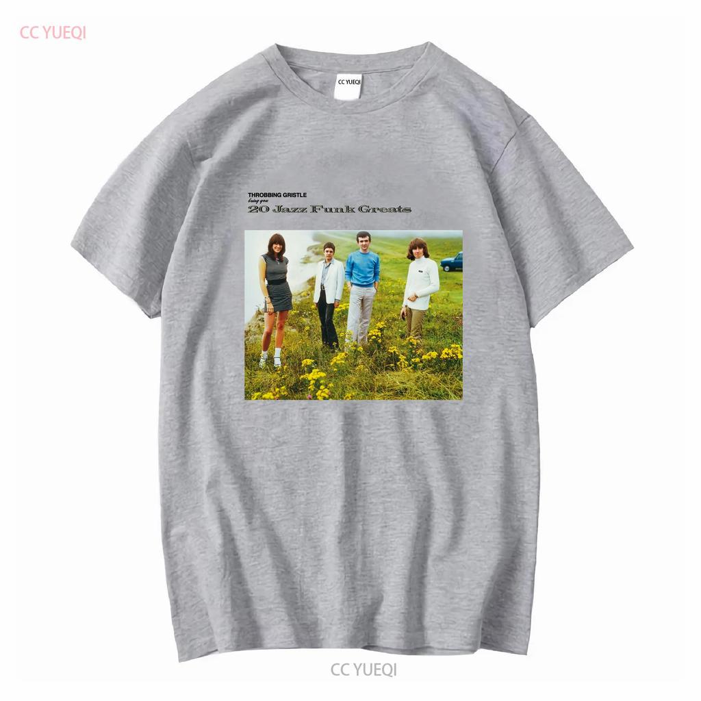 Throbbing Gristle Band Bring You Jazz Funk T Shirt All Size QX0136 long or short sleeves vintage Washed Stretched Slightly