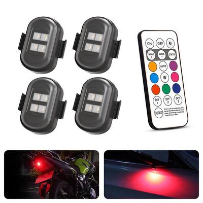 Wireless LED Strobe Light for Planes, Cars, Motorcycles & Drones - Remote Controlled Warning & Navigation