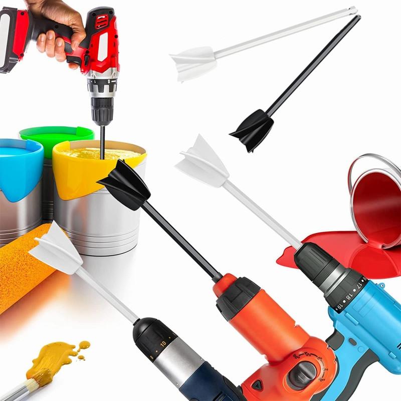 Epoxy Mixing Stick Paint Stirring Rod Putty Cement Paint Mixer Attachment For Mixing Epoxy Resin Latex Oil Paint LXY