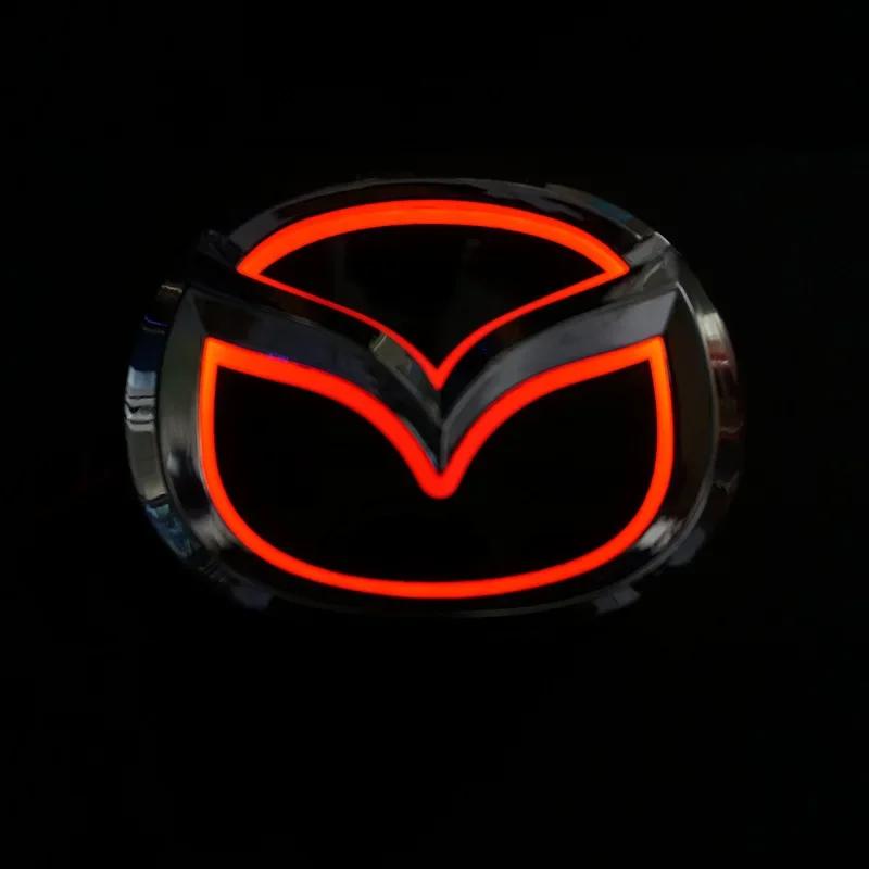 2025 Stile Auto Caldo Luce LED Emblema Posteriore Decalcomania per Logo Mazda 2 3 6 CX7 8 CX5 MX5 323 Accessori Auto Adesivo Emblema Posteriore 5D L