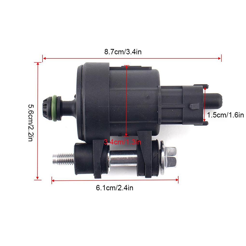 Solenoid Valve Replaced Part Car Supplies Vapor Canister Vehicle Accessories High Efficiency Upgraded Fittings Electric Valves