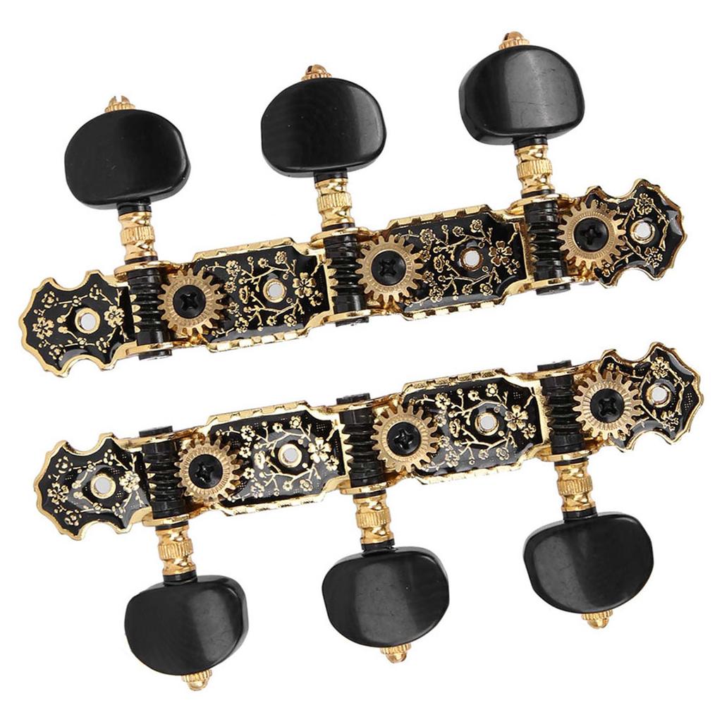 Akusztikus gitár 1:18 Hangolókulcs Hangolókulcsok Csigák Gépi Fejek Csere 3L3R