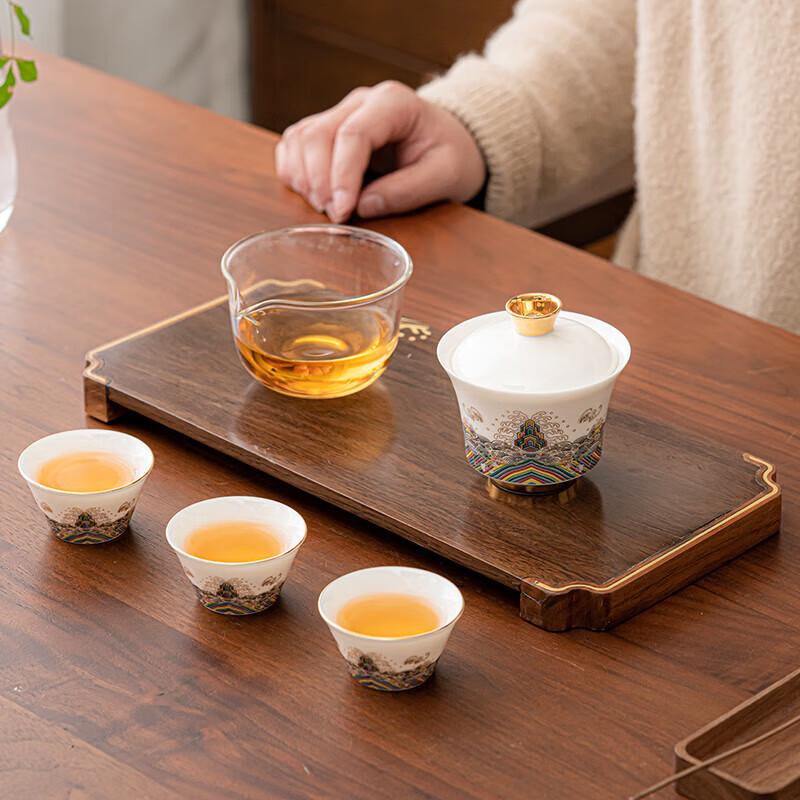 Susu Ceramic Portable Travel Tea Set
