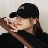 Dear Jenny Lettering Logo Ball Cap (BLACK)