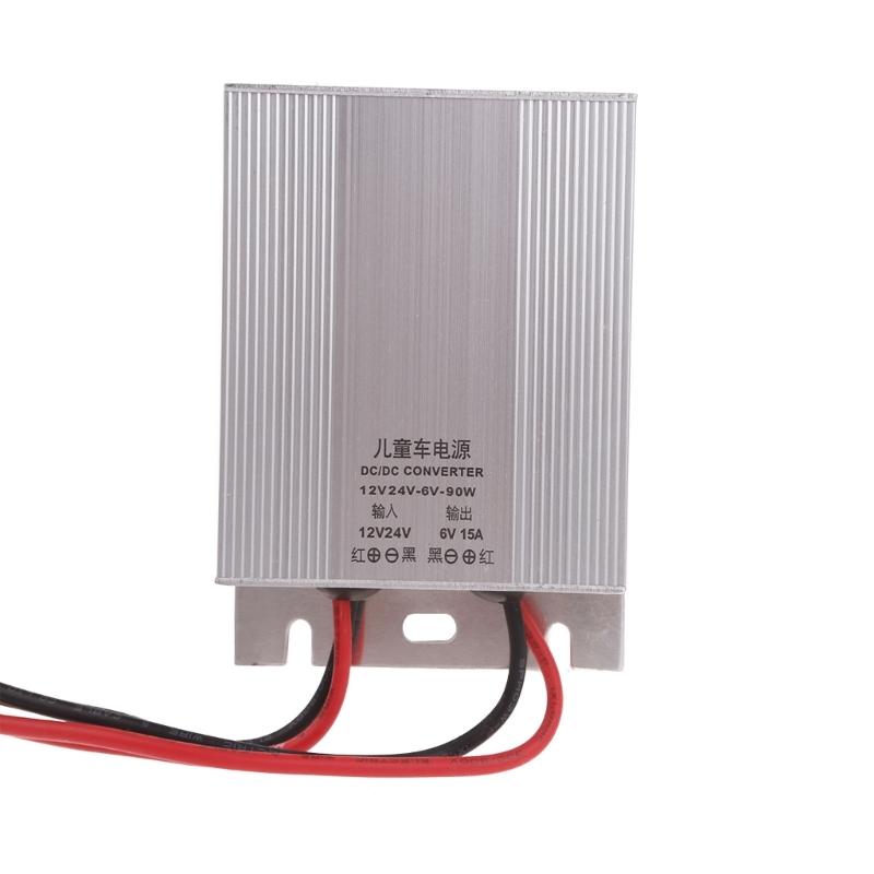 Power Voltage Converter DC 12V/24V To DC 6V 10A,6V 15A,6V 20A 60W 90W 120W Waterproof Voltage Convert Transformer