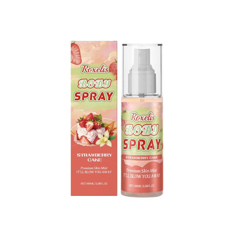 Body Fragrance Spray Long-lasting Fresh Fragrance with Soft Tone Stay Fragrance Multi-layered Light Elegant Perfume Spray