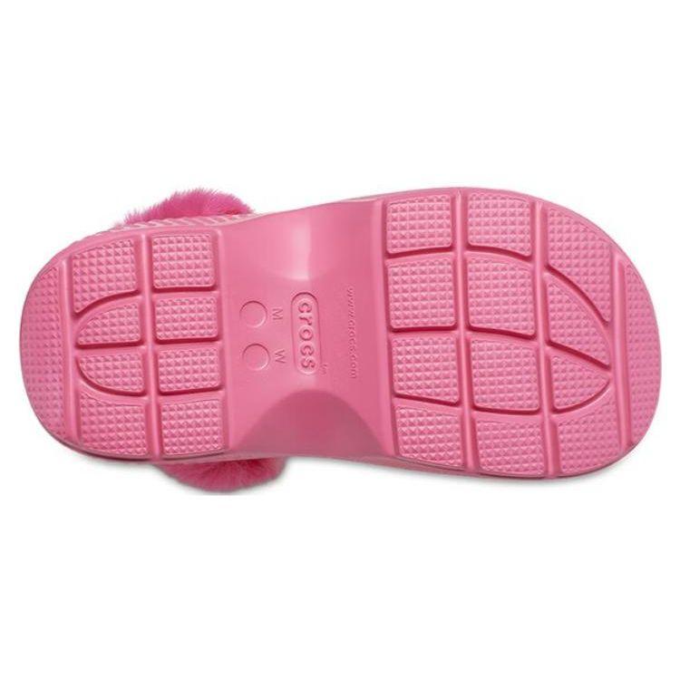 Crocs Eva Comfortable Trendy Snow House Warm Cotton Clogs Women Clogs Bright-Pink 208546-6VZ