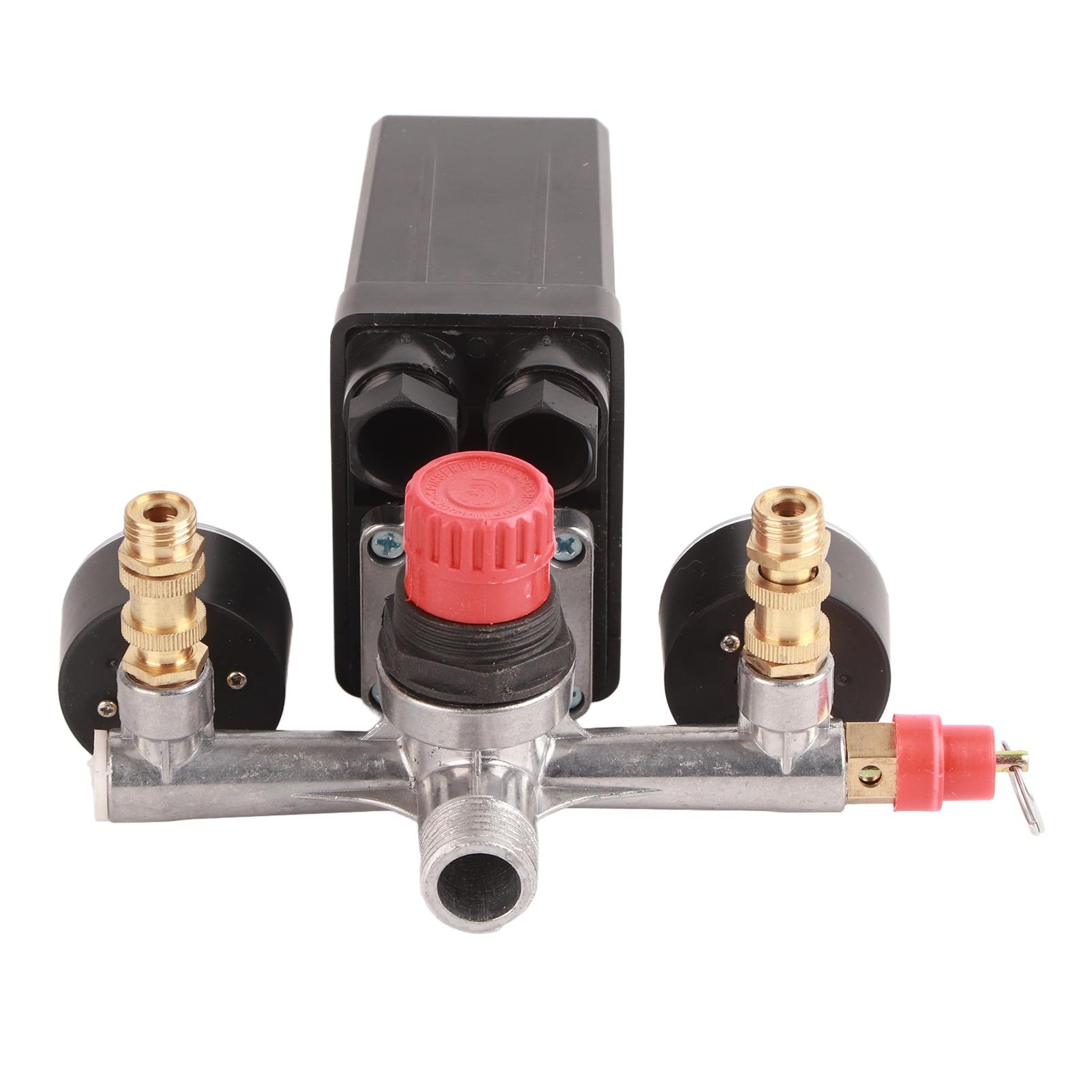 Ensamblaje de Interruptor de Válvula de Presión Automática para Compresor de Aire de Agujero Único 90 120psi 220V