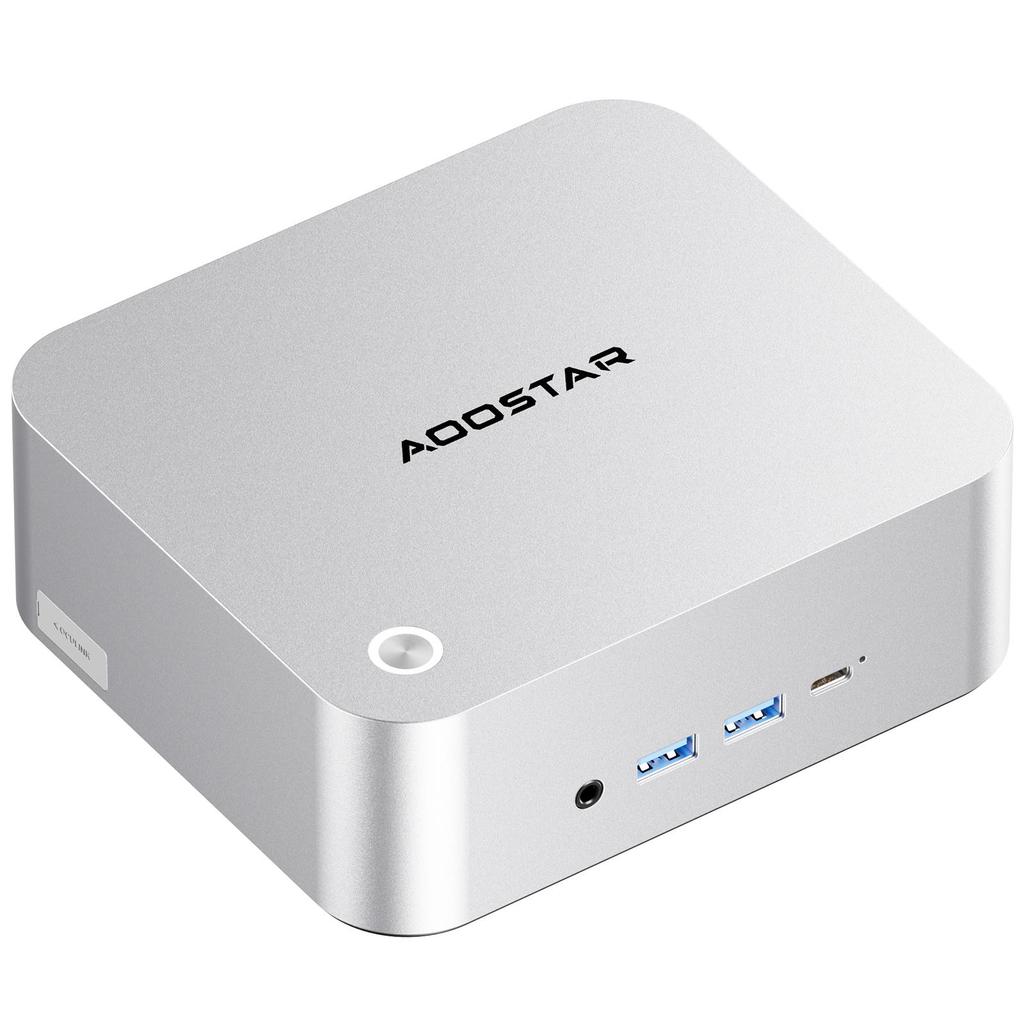 MACO Mini PC Barebone AMD Ryzen 7 8845HS DDR5 5600MHz USB4 WiFi6 4K/8K 4-Wyświetlacze Windows 11 Gamingowy PC NUC