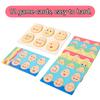 Children Sensory Thinking Training Board Game Montessori Shape Matching Parish Learning Games Educational Toys for 1-3 Years Old