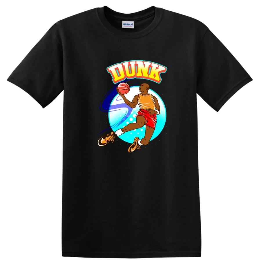 Basketball Dunk Graphic T Shirt for Sports Fans and Athletes Cool Tee M