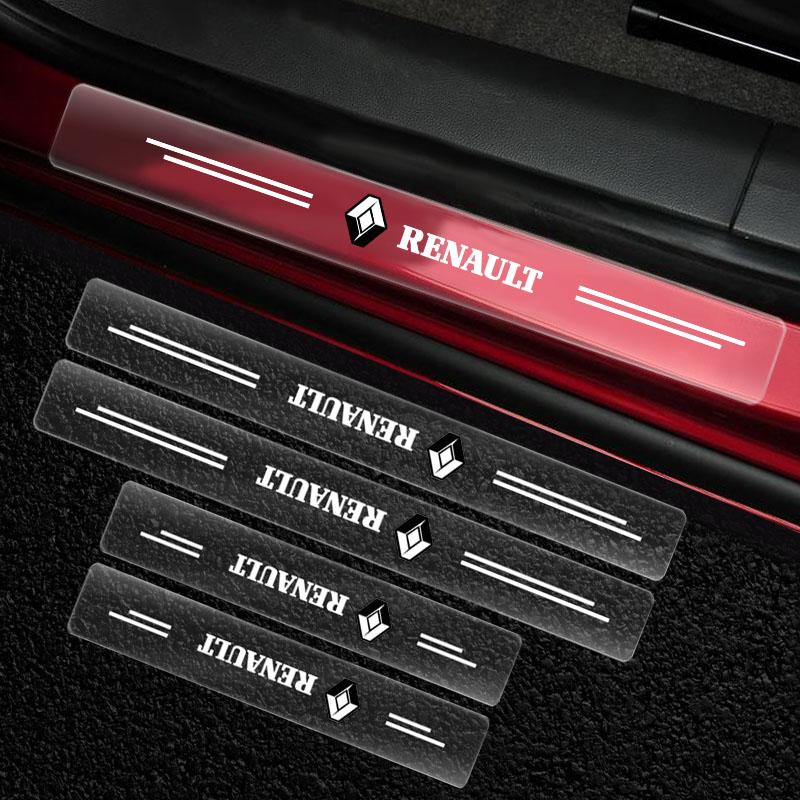 Transparent Car Door Protector Sticker Protector Film Door Edge Protective for Renault Megane 2 3 Clio 4 Captur Kadjar Fluence