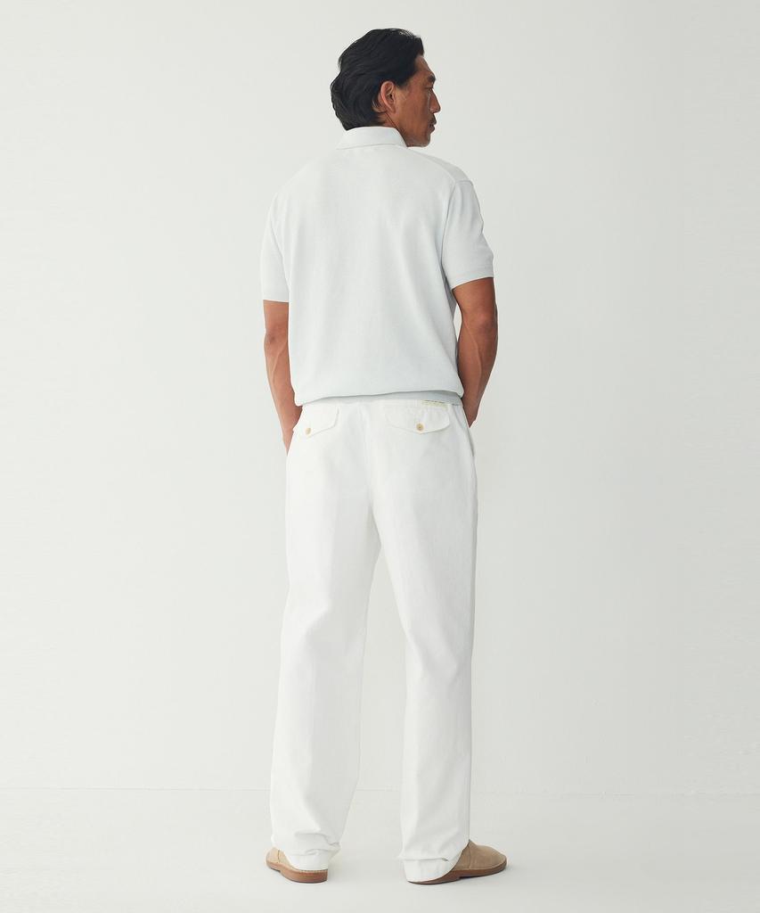 MAN ON THE BOON Textured Short Polo_Sky Blue 4716113027