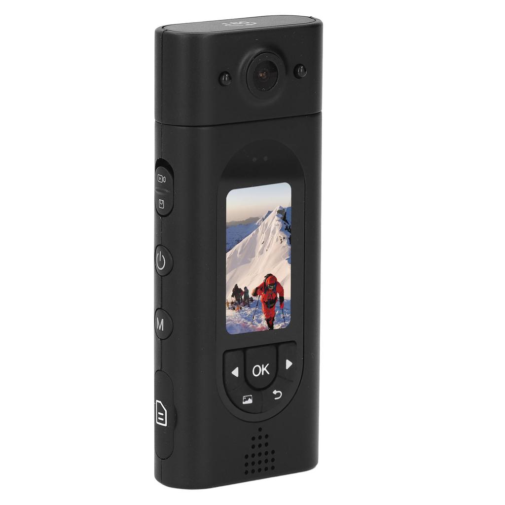 Body Worn Camera with 1.47in Color Screen IP65 Water Resistant Motion Detection 1080P Wearable