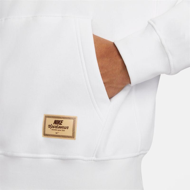 Nike Sweatshirts Men's White Hooded Thickened Regular DX6513-100