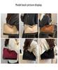 Women's Luxury Suede Diamond Chain Shoulder Bag, 2025 Trend, Large Capacity Tote