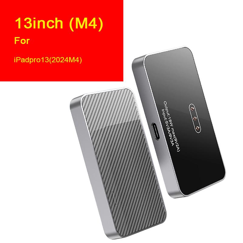 

18W Fast Charging Smart Connector Charger Aluminum Alloy Wireless Contact Magnetic Charger for iPad Pro 11 / 12 / 13 inches